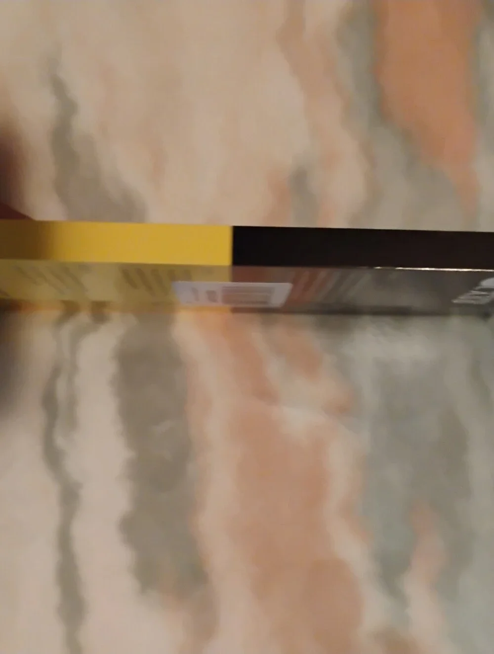 9H Tempered Glass Screen Protector - Yellow/Black Packaging